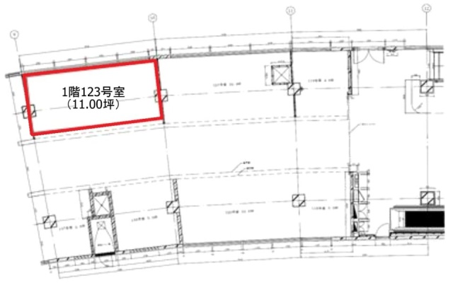 GINZA5ビル123 間取り図