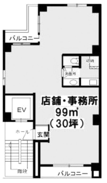 パシフィックビル5F 間取り図
