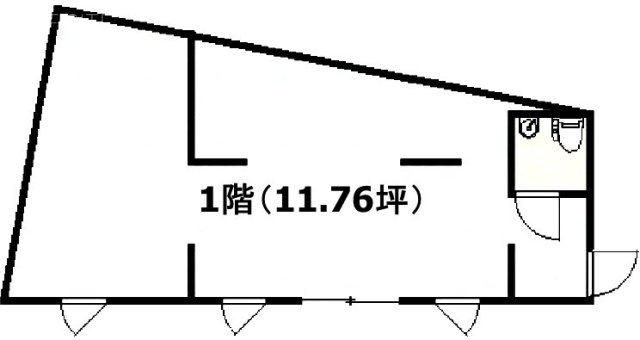 EAST ONE(イーストワン)ビル1F 間取り図