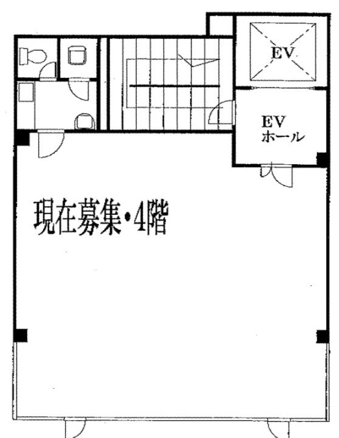 神田大野ビル4F 間取り図