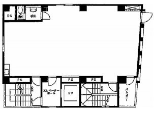 第三富澤ビル1F 間取り図