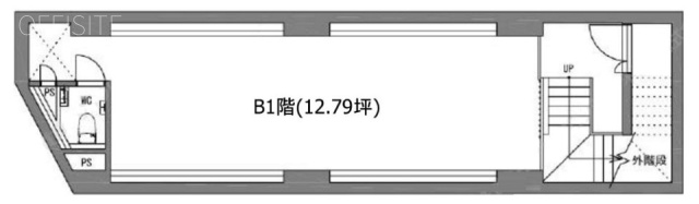 神宮前KSビルB1F 間取り図