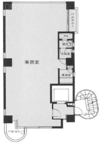 三田マルハチビル7F 間取り図