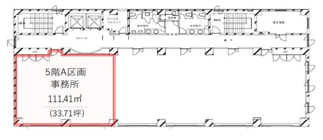 ヴァンテアンビルA 間取り図