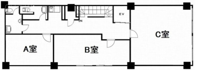 三星本社ビルB 間取り図