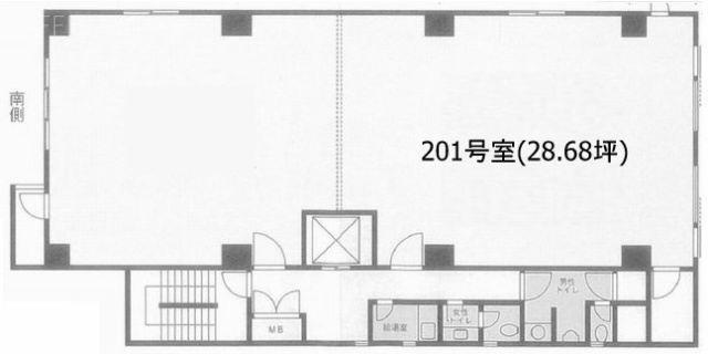 渡辺ビル201 間取り図