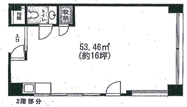 第25宮庭マンション2F 間取り図