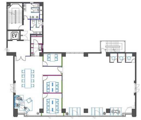 AKIHABARA CENTRAL SQUARE2F 間取り図