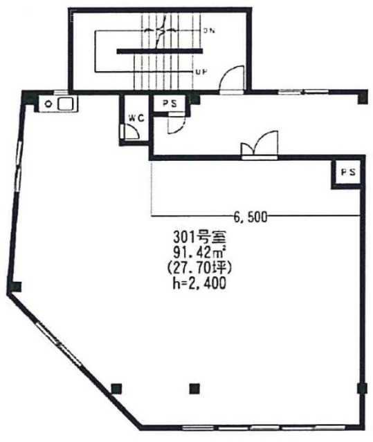 ワコー成瀬ビル301 間取り図