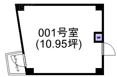 フォレスト代々木公園001 間取り図