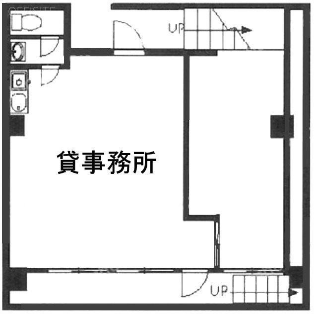 コスモ三杉B1F 間取り図