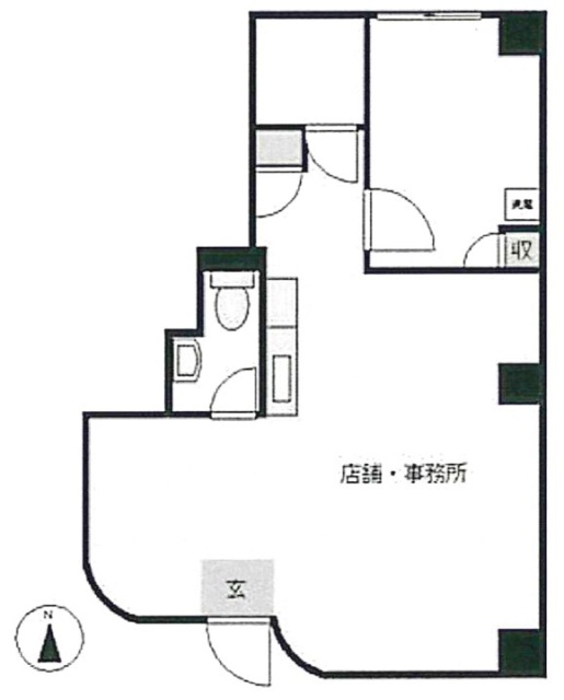 野村ビル1F 間取り図