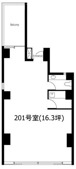 K’s Place(ケイズプレイス)201 間取り図