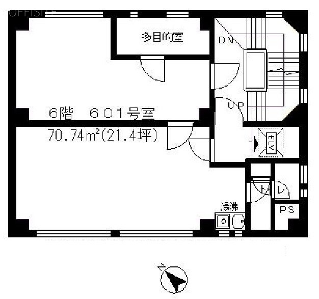 楽器会館601 間取り図