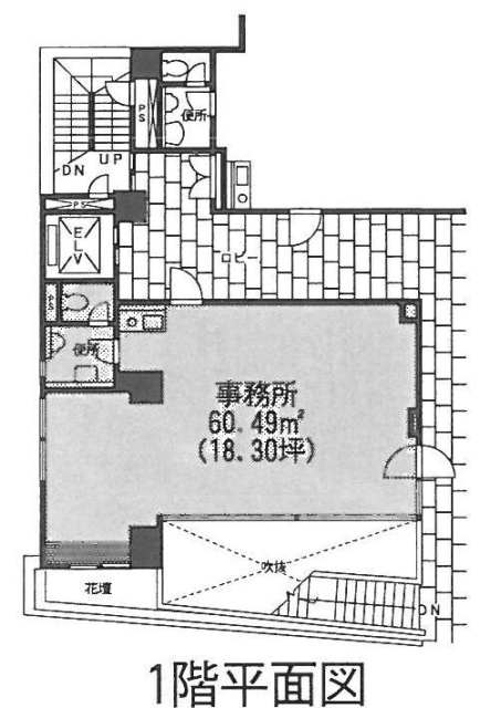 塩田本館ビル1F 間取り図