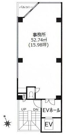 KT淡路町ビル5F 間取り図