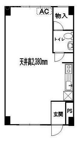 桜山ビル102 間取り図