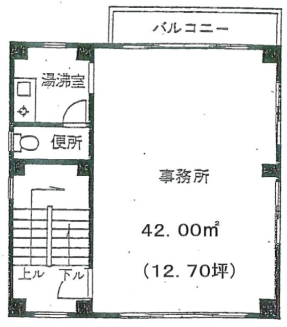 関口TSビル2F 間取り図