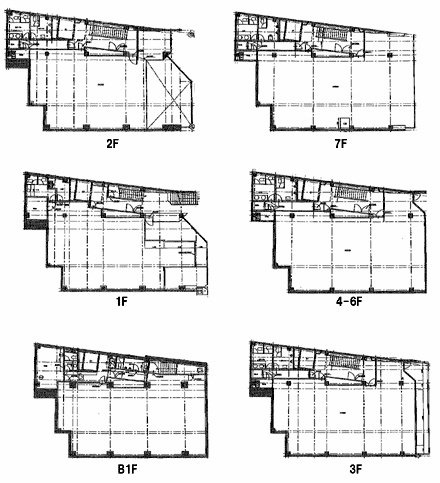 サクセス赤坂ビル1F 間取り図