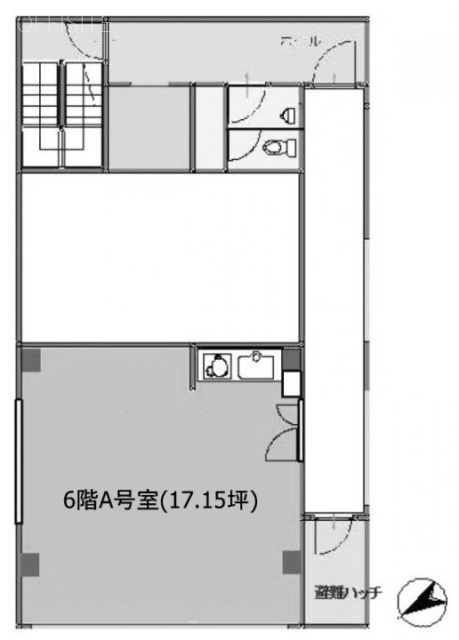 第三中野ビルA 間取り図