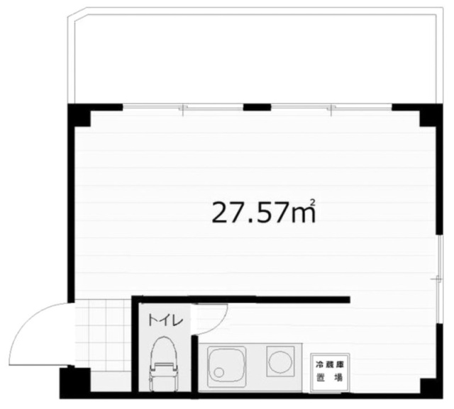 三恵ビル4F 間取り図