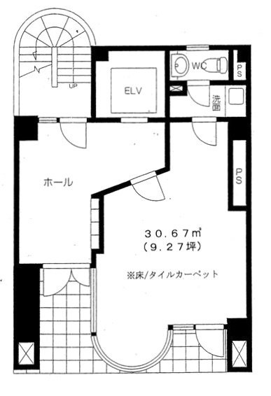 神田NSOビル1F 間取り図