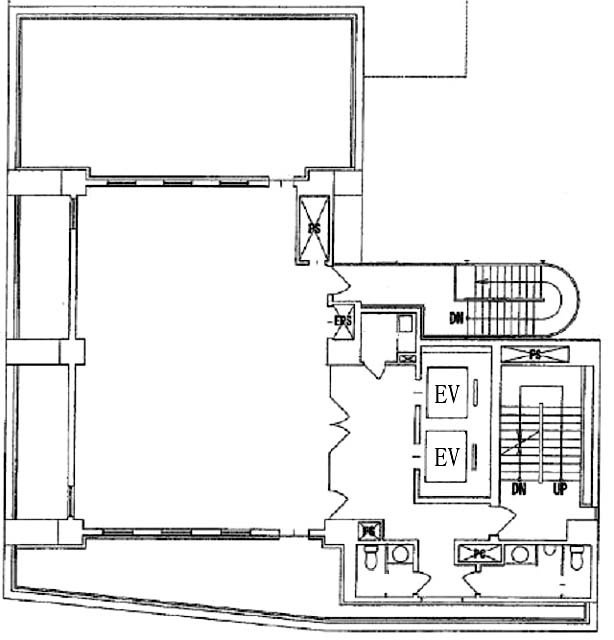 第7秋山ビル9F 間取り図