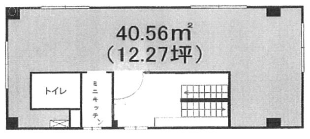 第3A(アート)ビル3F 間取り図