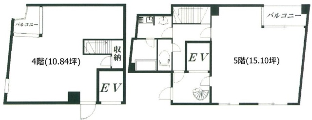 ベルジュール麻布501 間取り図
