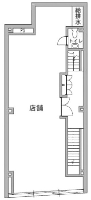 下高井戸ESビル2F 間取り図