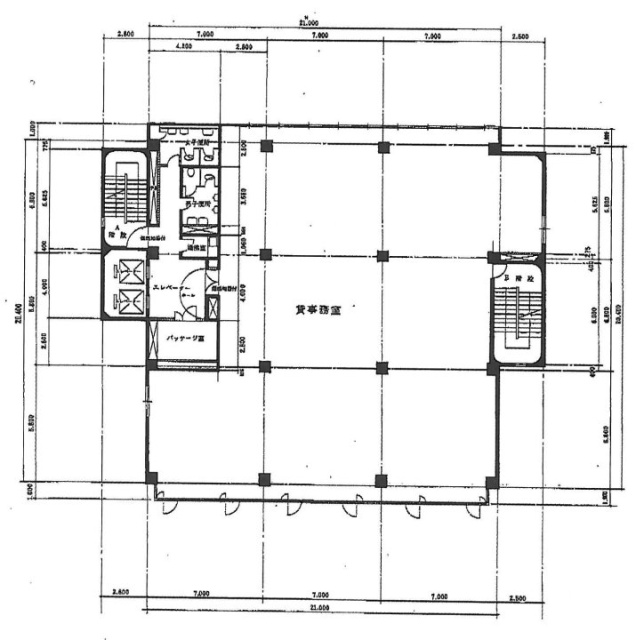 成旺ビル5F 間取り図
