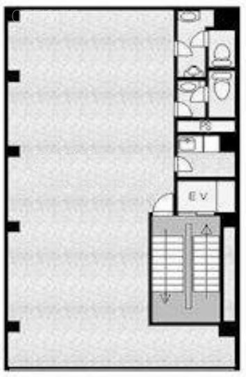 日伸ビル6F 間取り図