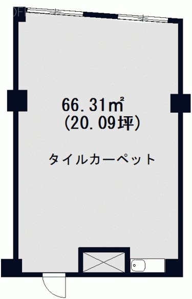 パルムハウス初台402 間取り図