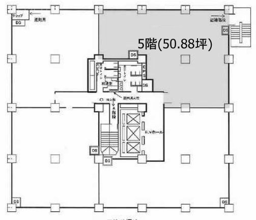 CJビル505 間取り図