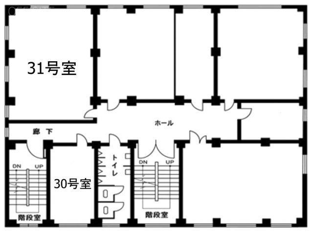 東方学会本館ビル31 間取り図