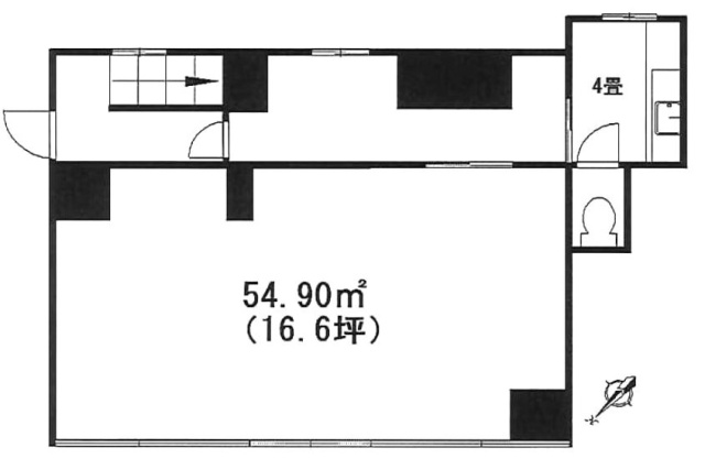 豊玉屋ビル101 間取り図