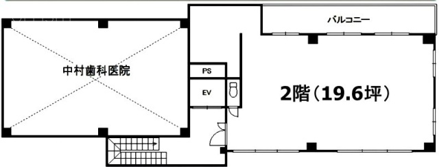 三松スクエアガーデン2F 間取り図