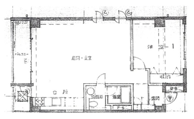 S.COURT(エスコート)401 間取り図