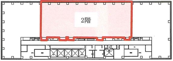 テクノポートカマタセンタービル本館2F 間取り図