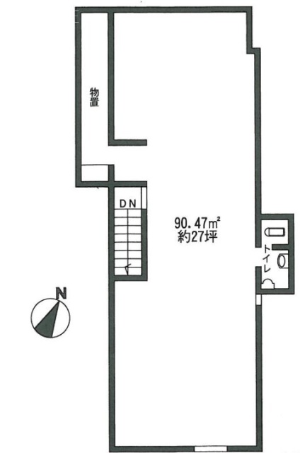 やすらぎ会館ビル3F 間取り図