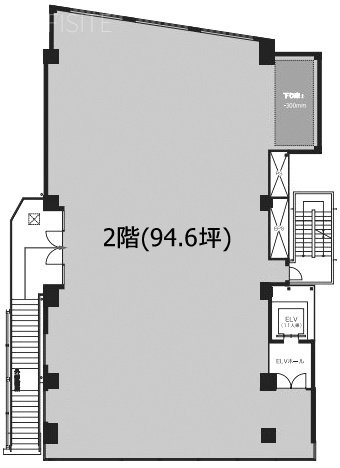 サンドー原宿ビル2F 間取り図