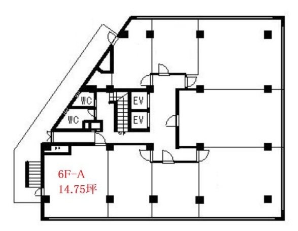 山の手ビルA 間取り図