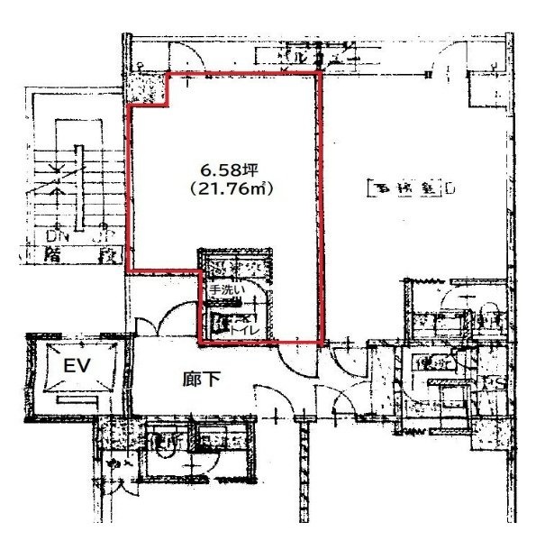 マック銀座204 間取り図