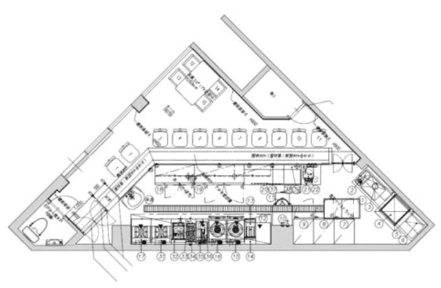 吉池ビル1F 間取り図