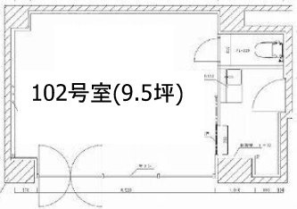 クレールK2102 間取り図