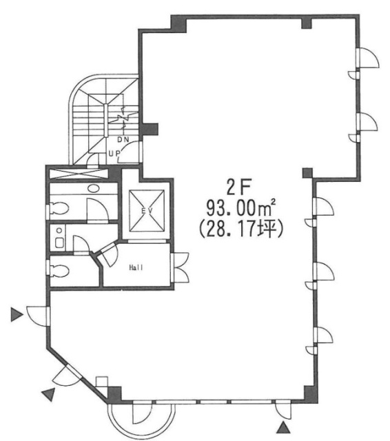 米沢ビル2F 間取り図