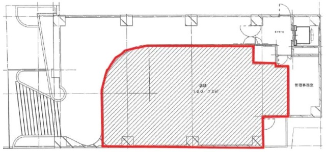 芝2丁目ビル1F 間取り図