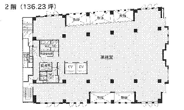 人形町ファーストビル2F 間取り図