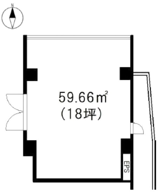 EBISU first placeビル2F 間取り図