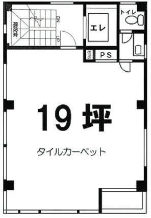 YTSビル3F 間取り図